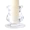 Ashland® Chunky Glass Taper Candle Holder